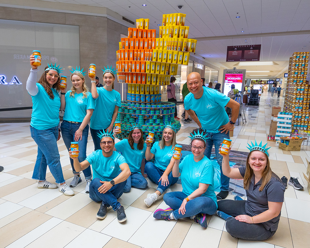 CSArch Showcases a "New York State of Mind" for CANstruction