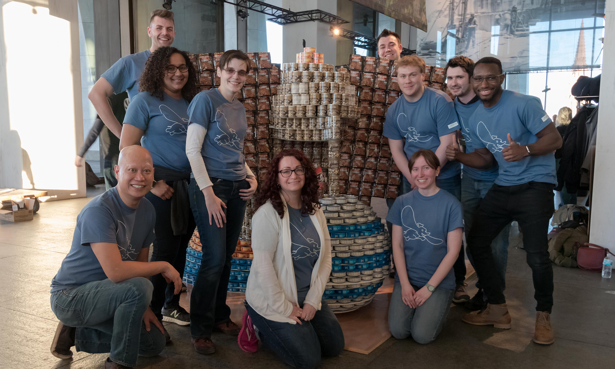 CSArch Wins Best Signage Award For CANstruction Poster